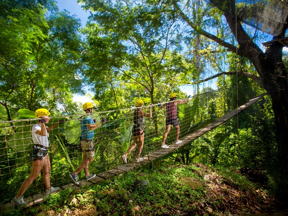 Верёвочный парк Jungle Xtreme — экскурсия на Пхукете